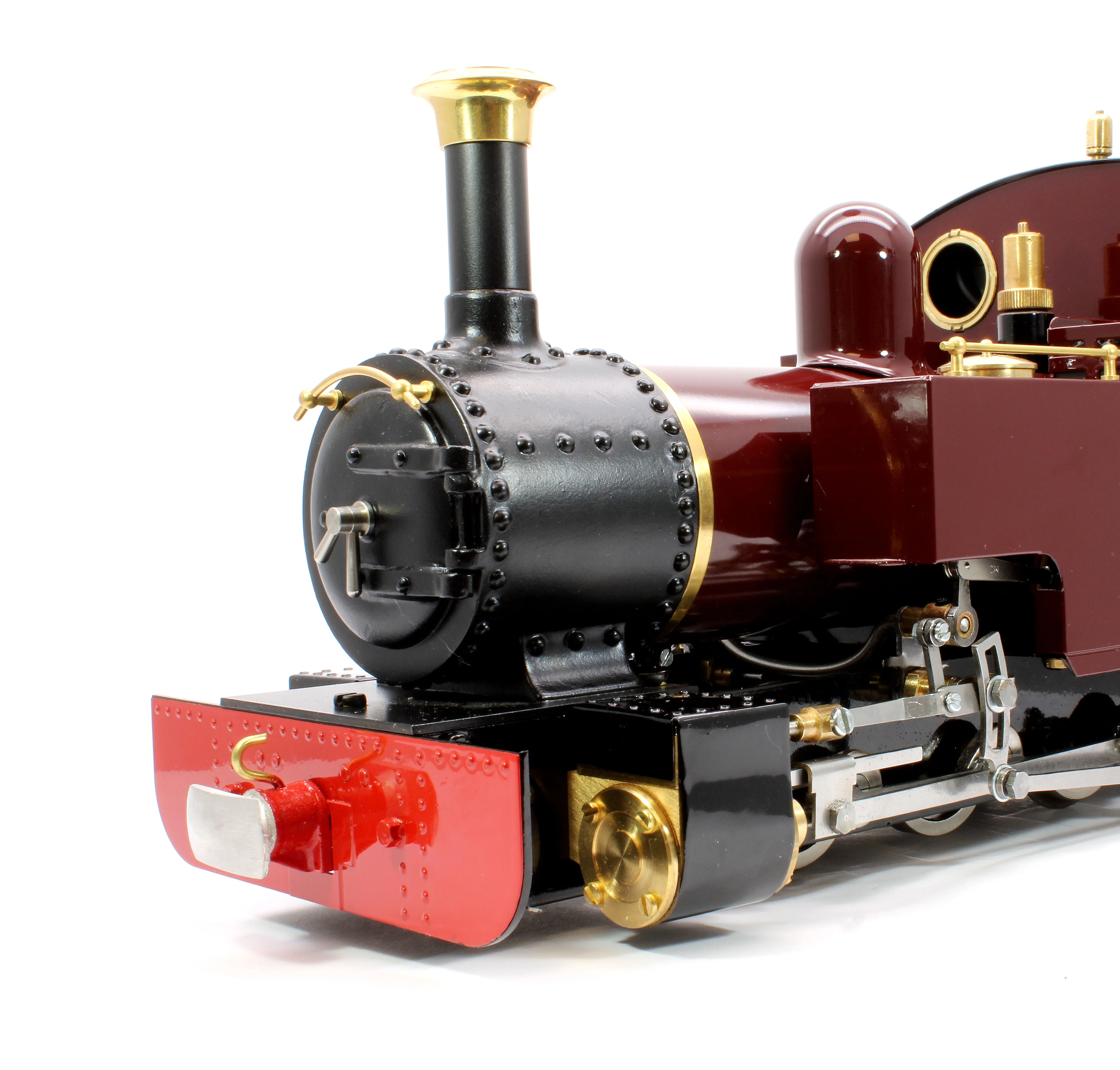 0-6-0 'Lady Anne' Fairlie Engine Maroon (Radio Control, Uninsulated Wheels) Steam Locomotive - Image 8
