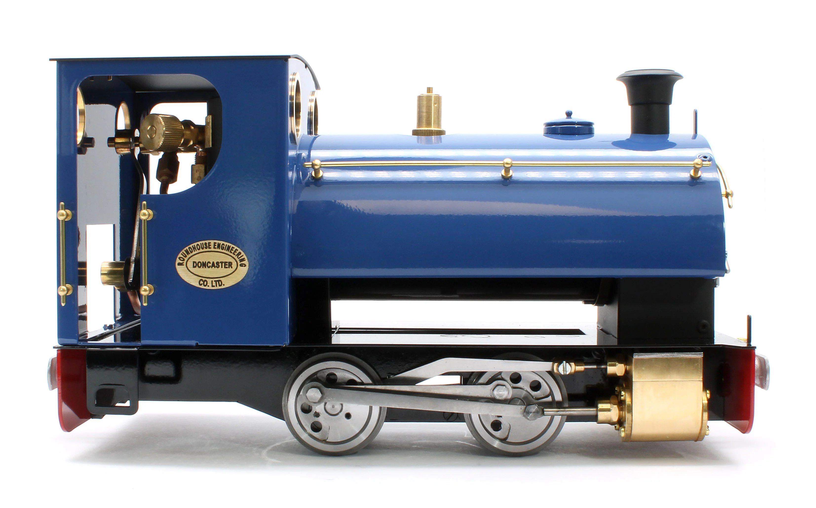 PEGGIERC-RAILS-45 0-4-0 Saddle Tank 'Peggie' Rails Blue (Radio Control) Steam Locomotive - Image 6