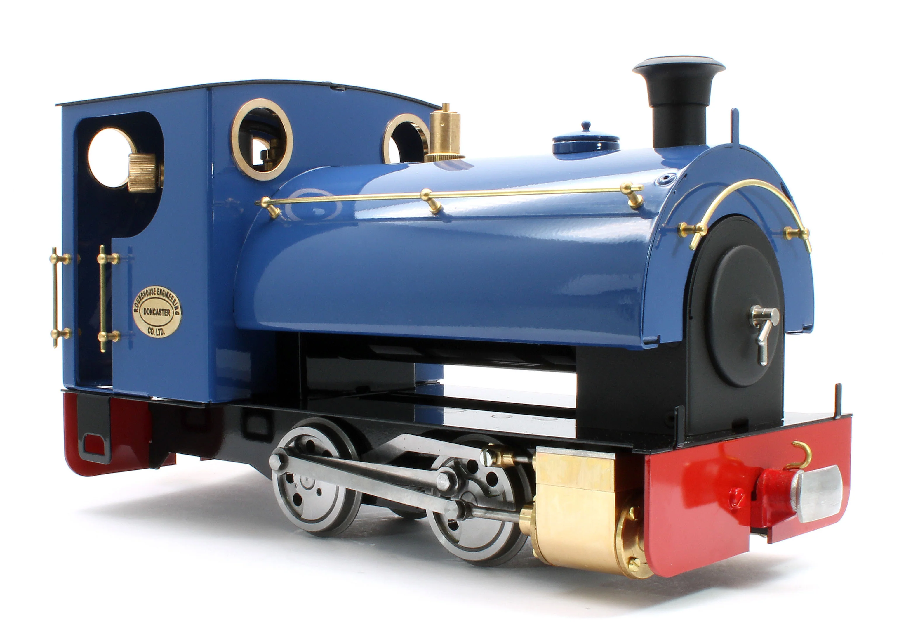 PEGGIERC-RAILS-45 0-4-0 Saddle Tank 'Peggie' Rails Blue (Radio Control) Steam Locomotive - Image 7