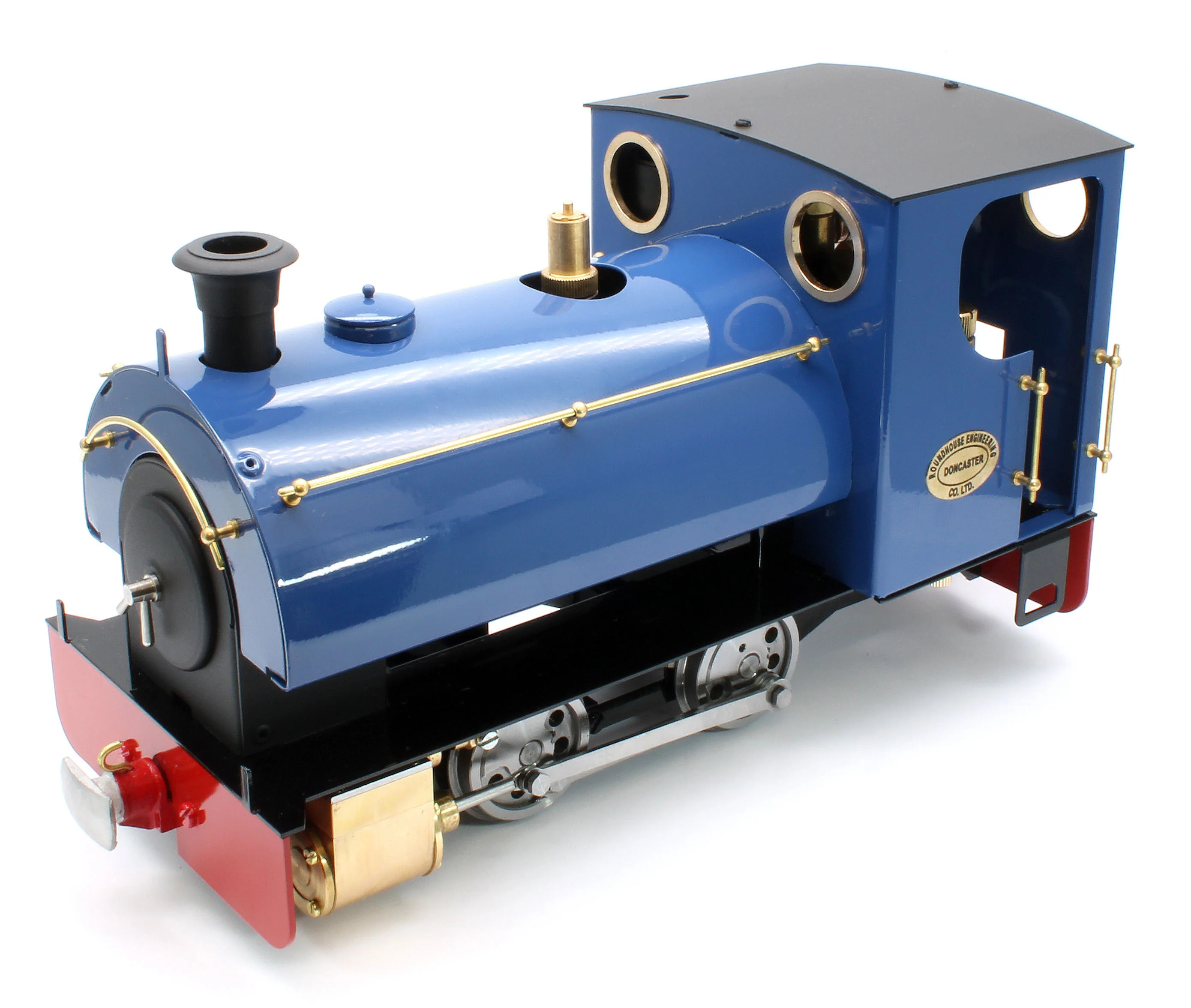 PEGGIERC-RAILS-45 0-4-0 Saddle Tank 'Peggie' Rails Blue (Radio Control) Steam Locomotive - Image 9