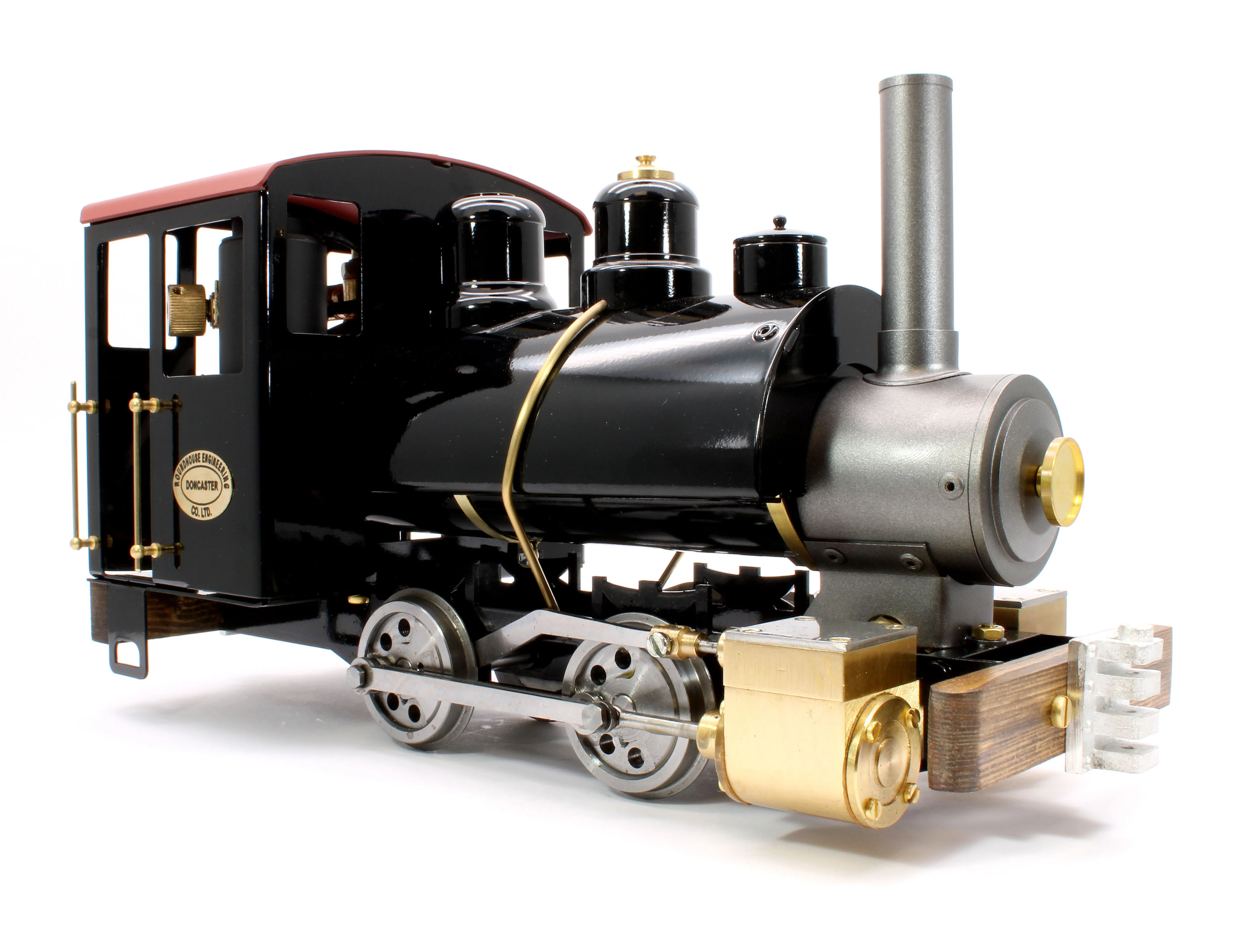0-4-0 Saddle Tank 'Sammie' Black (Manual, Uninsulated Wheels) Steam Locomotive - Image 6