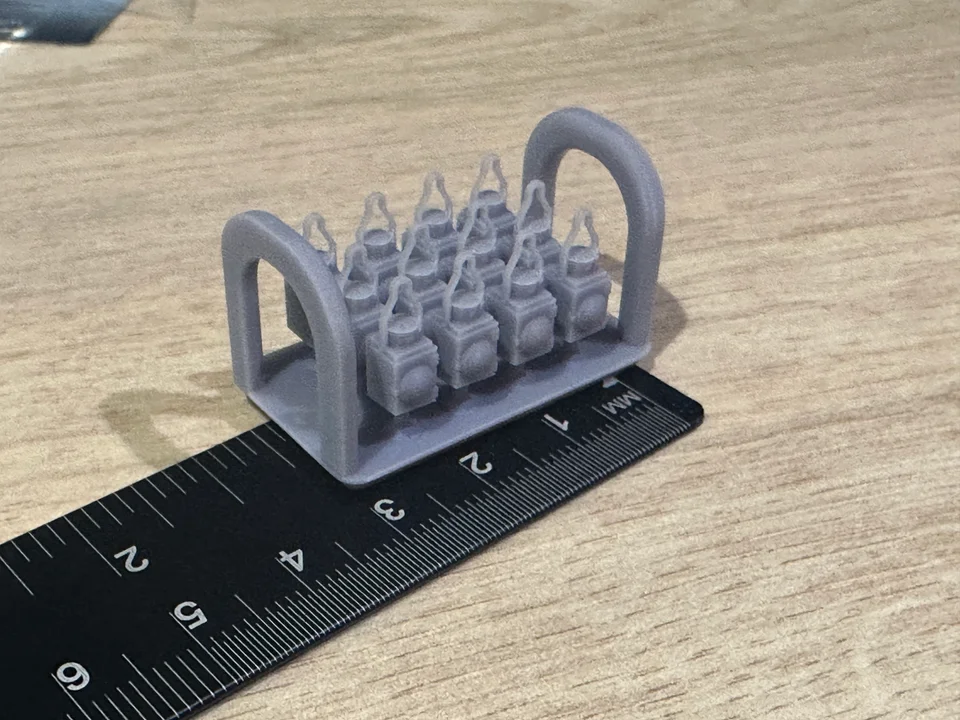 O Gauge Vintage Tail Lamps (Pack of 12) - Unpainted Model Kit - Image 3