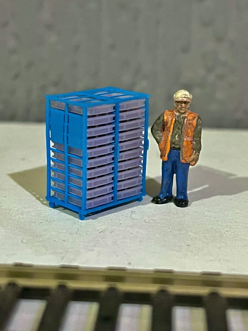 OO Gauge Storage Racks (Single Pack) - Unpainted - Image 2