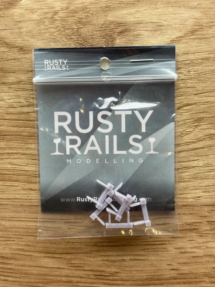 N Gauge Rawie Buffer Stop (Pack of 6) - Unpainted Model Kit - Image 4