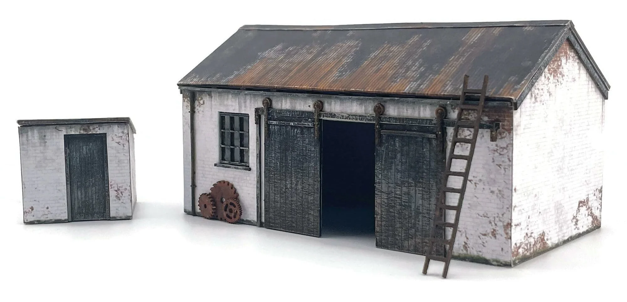 OO/HO Tony's Cart Shed Model Kit - Image 2