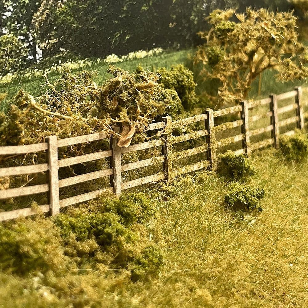 OO/HO 4ft Post & Rail Fencing Model Kit