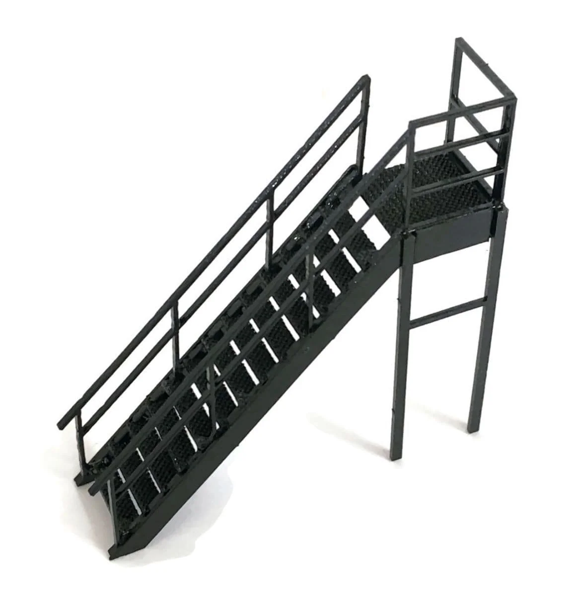 Laser Cut Steel Staircase / Fire Escape Model Kit