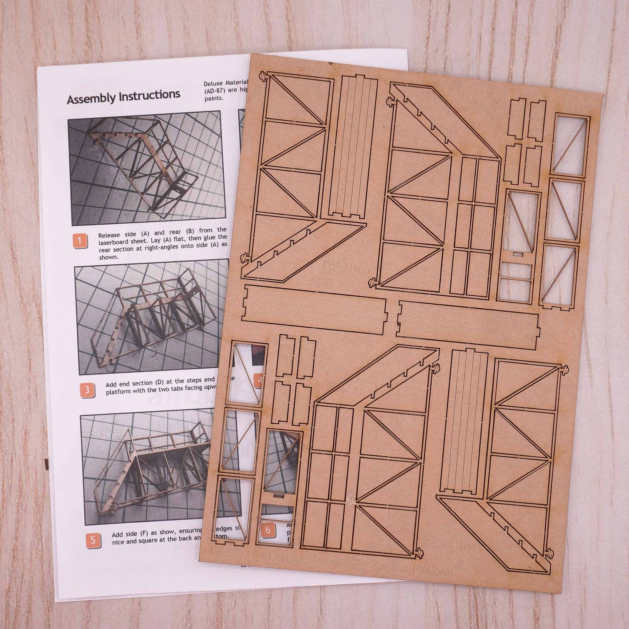 Portable Locomotive Access Platforms Model Kit - Image 5