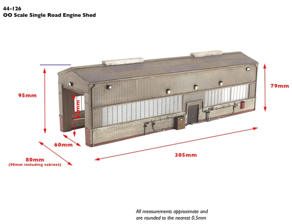 Single Road Servicing Shed - Image 2