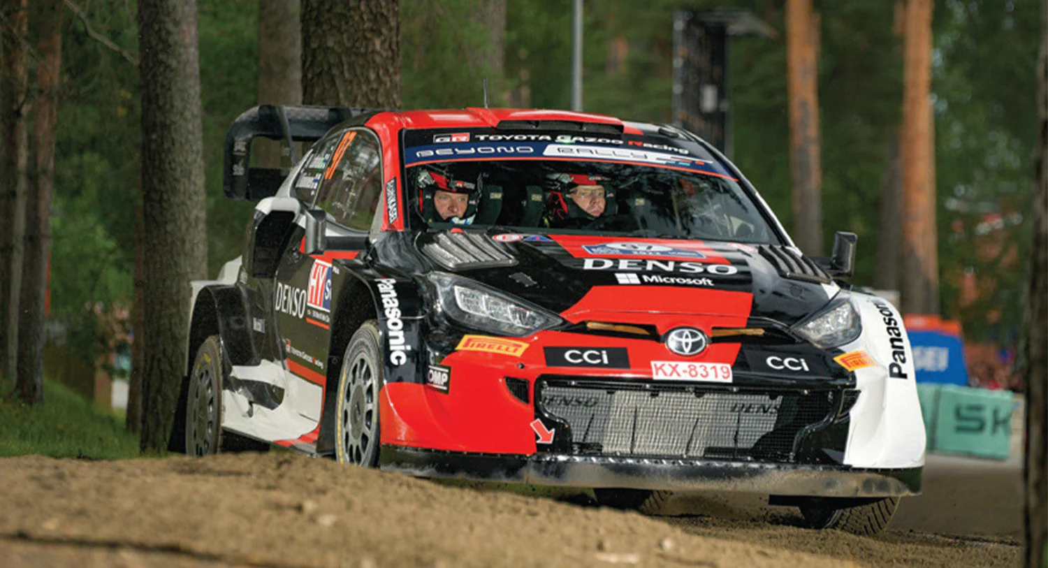 SCXE10555 Advance Digital Toyota Yaris WRC Latvala Finland '23