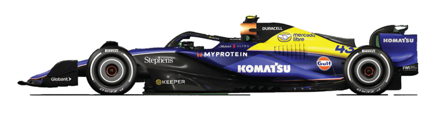 SCXE10602 Advance Digital Williams Formula 1 Colapinto '24