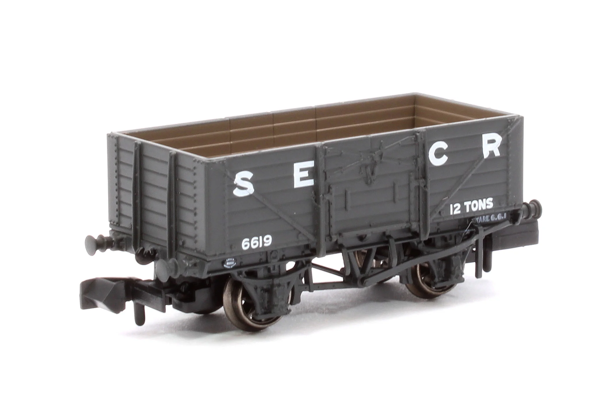 942003 SECR Wagons Pack 3 - SECR Livery 7 Planks (Dia.1355) - Image 3