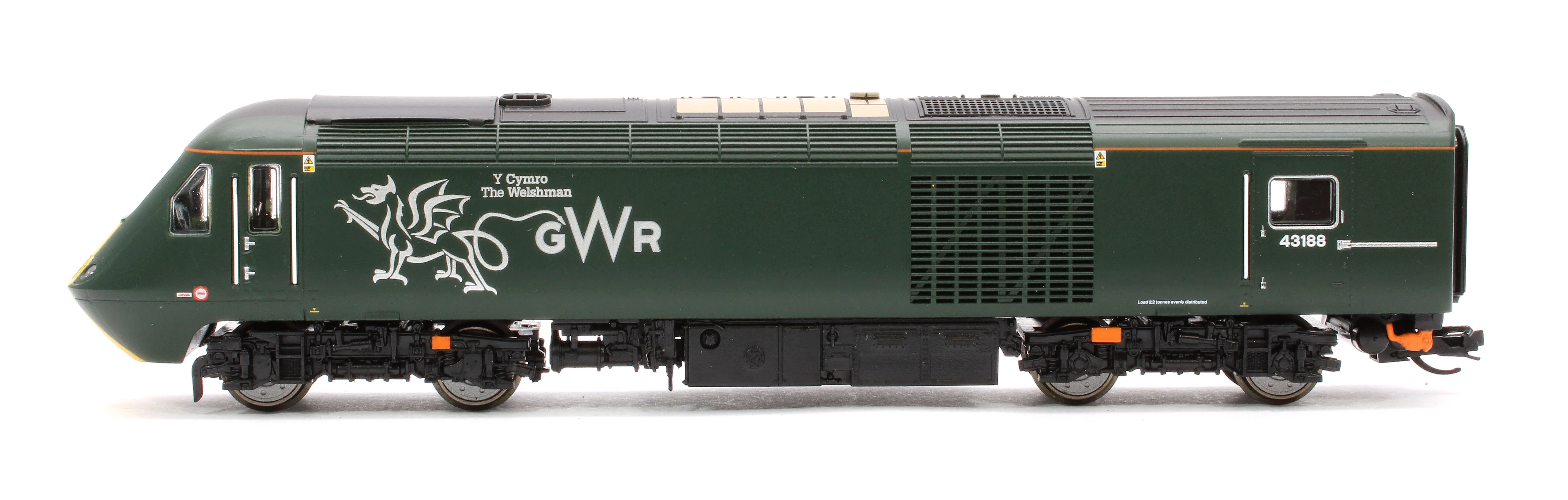 Set of 4 GWR TT:120 Class 43 HST & Mk3 Coaches - Image 3