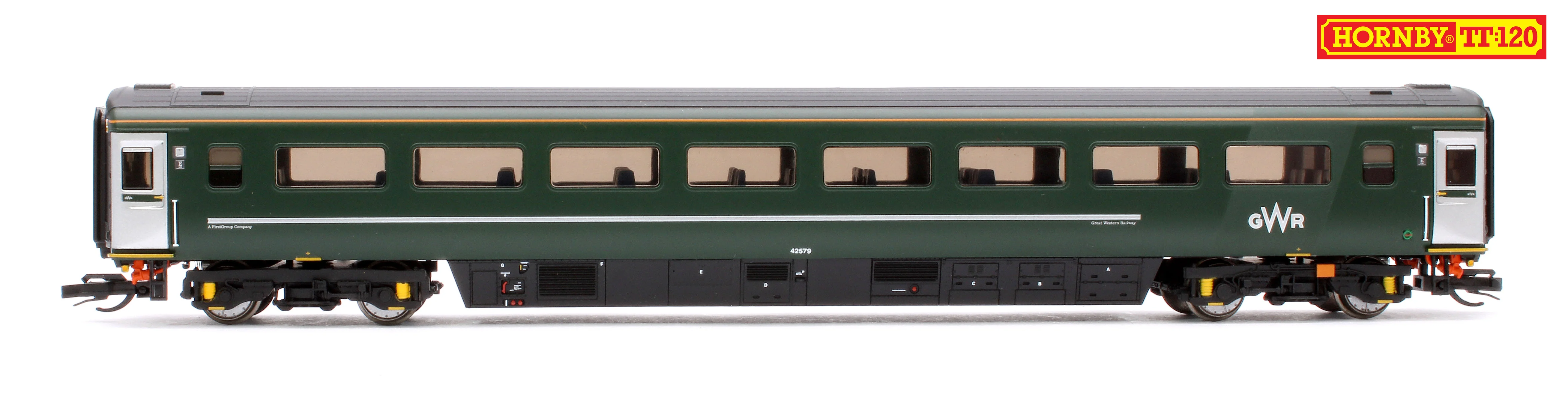 Set of 8 GWR TT:120 Class 43 HST & Mk3 Coaches - Image 10