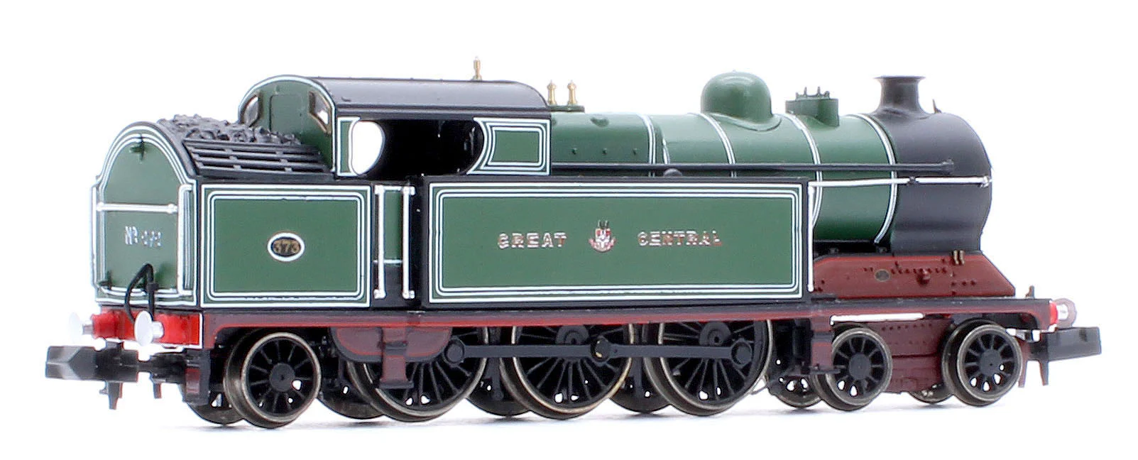 S2104-01 Robinson A5 (GCR Class 9N) 4-6-2 in GCR Great Central Green No.373 Steam Tank Locomotive - Image 4