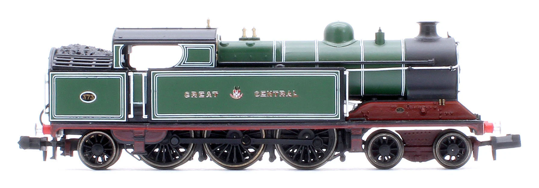 S2104-01 Robinson A5 (GCR Class 9N) 4-6-2 in GCR Great Central Green No.373 Steam Tank Locomotive - Image 5