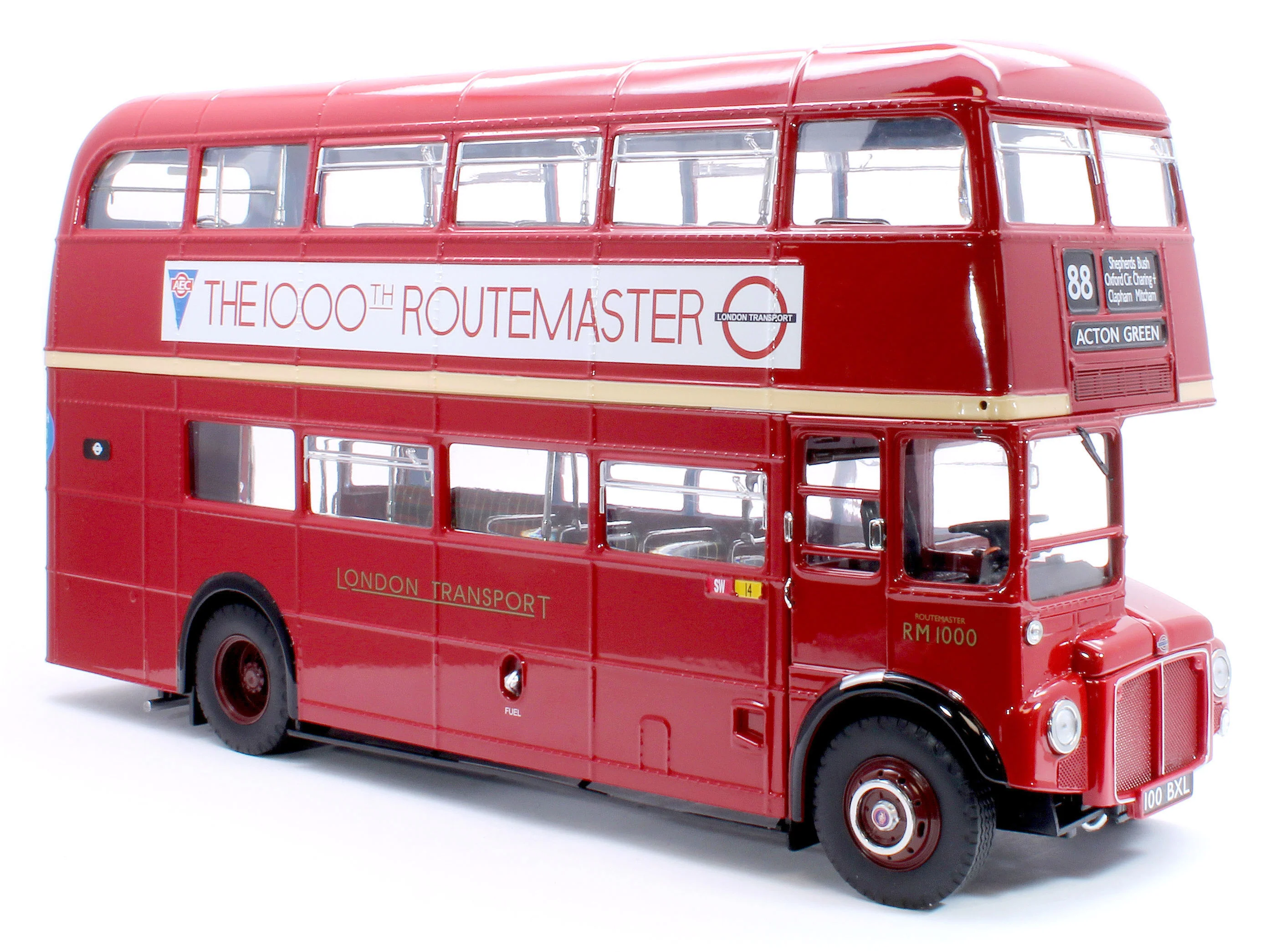 Routemaster Bus RM1000 100 BXL Red (Limited Edition 1000pcs) - Image 7