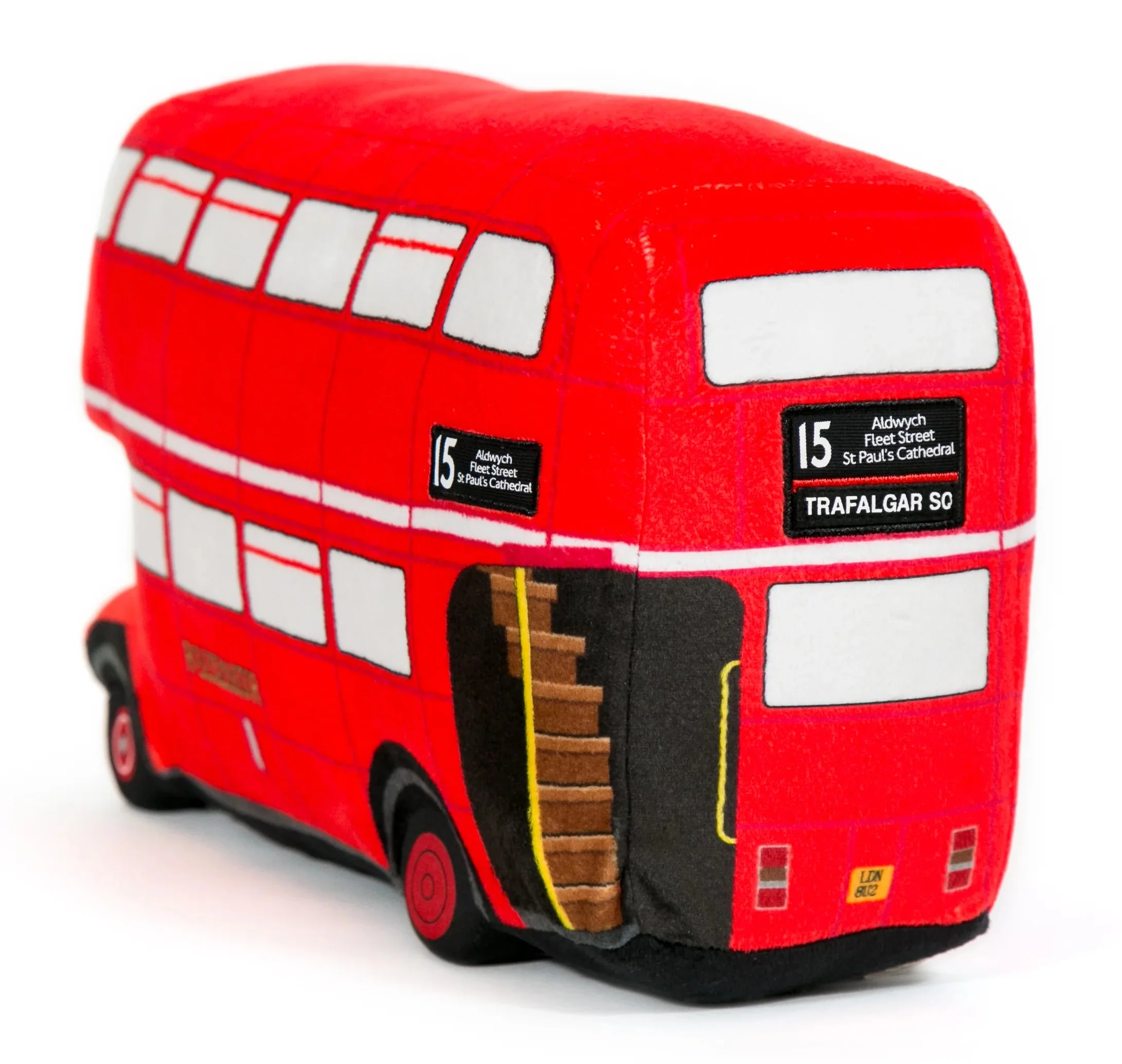 Vintage London Bus Soft Toy - Image 4