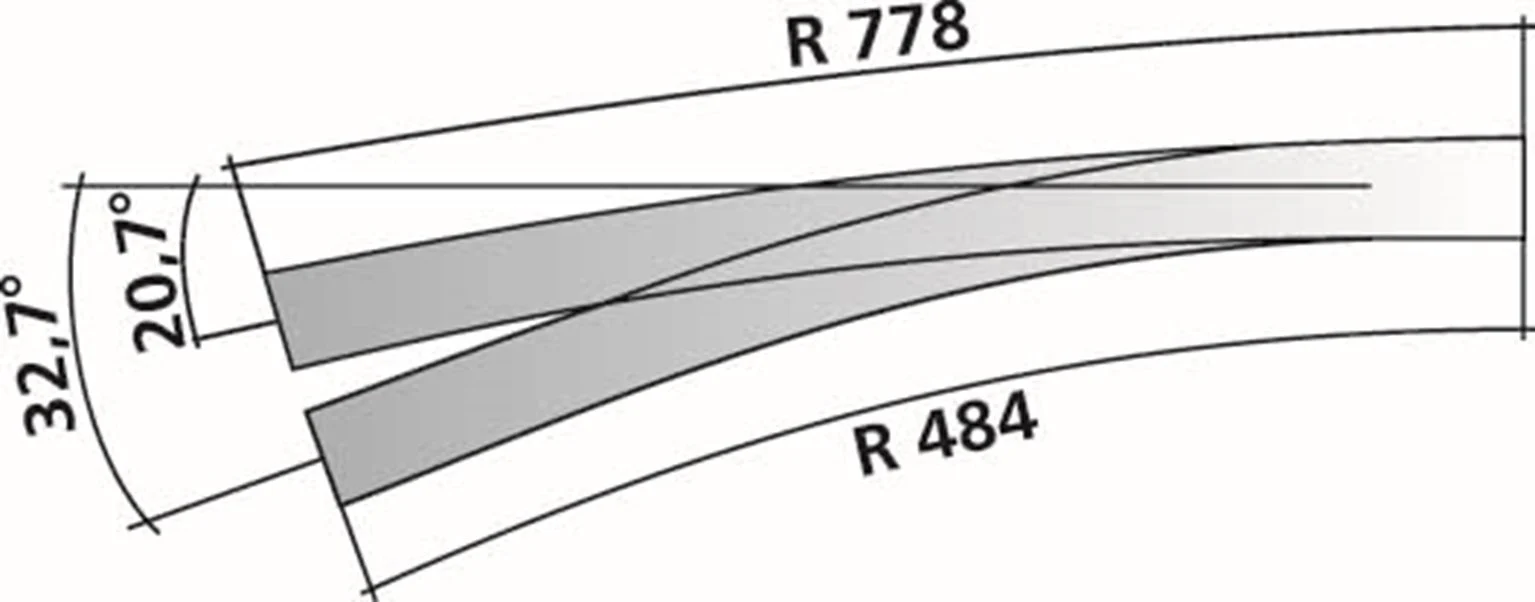 Tillig elite track : Curved Point HO - Image 3