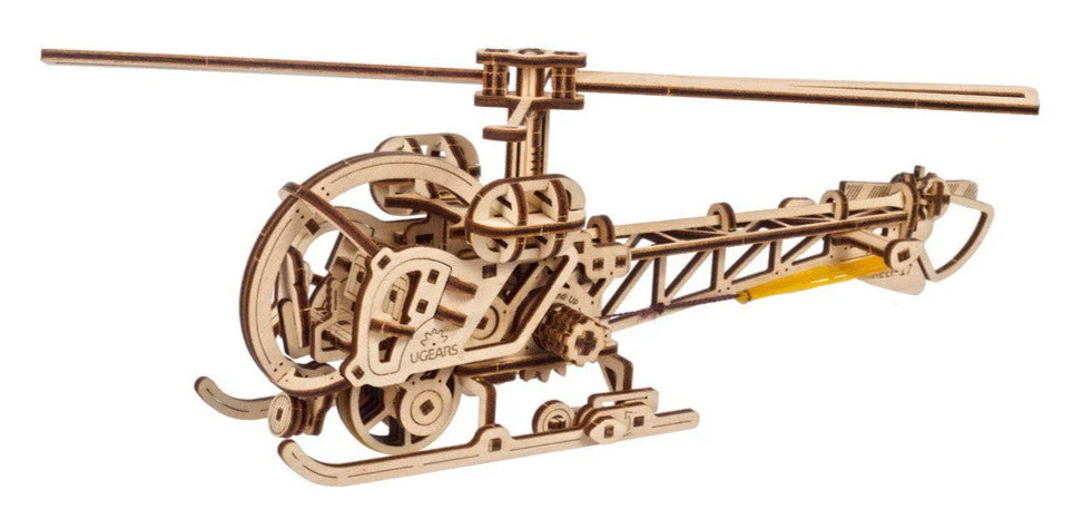 Pre-Owned Mini Helicopter Mechanical Model Kit - Image 3