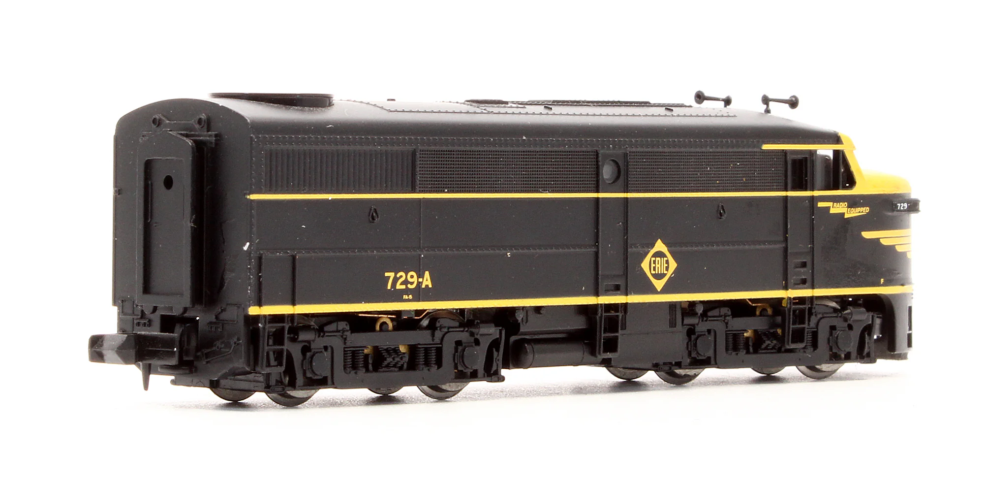 Pre-Owned 7416 FA1 Diesel Locomotive Erie - Road #729-A - Image 2
