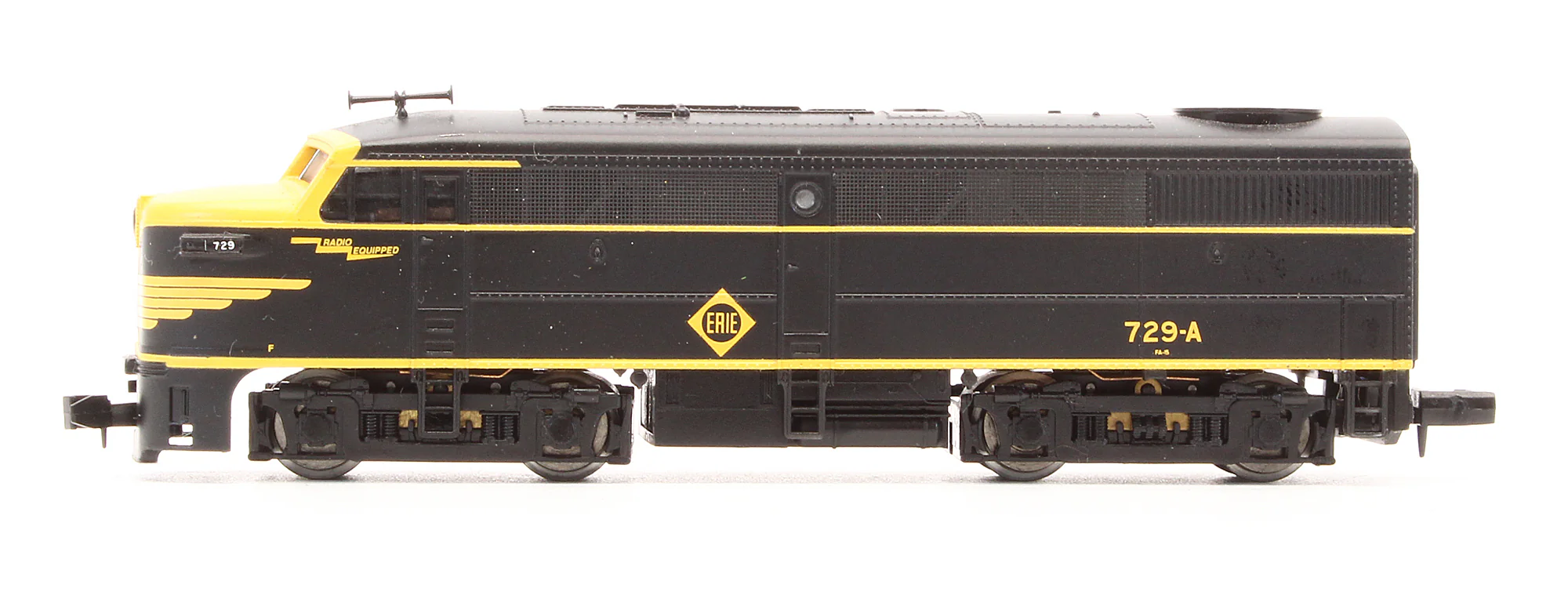 Pre-Owned 7416 FA1 Diesel Locomotive Erie - Road #729-A - Image 4