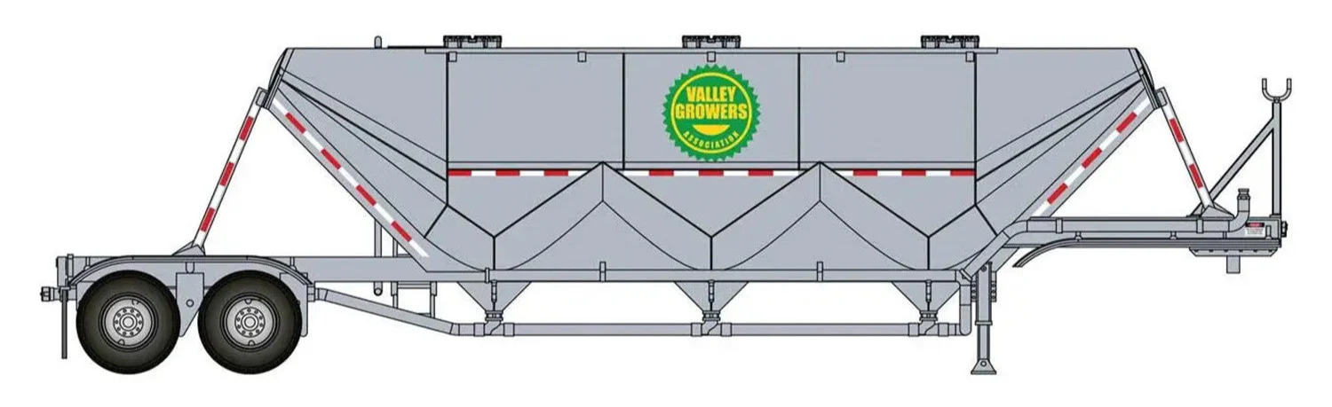 949-2623 Transload Facility Dry Bulk Trailer Valley Growers Association