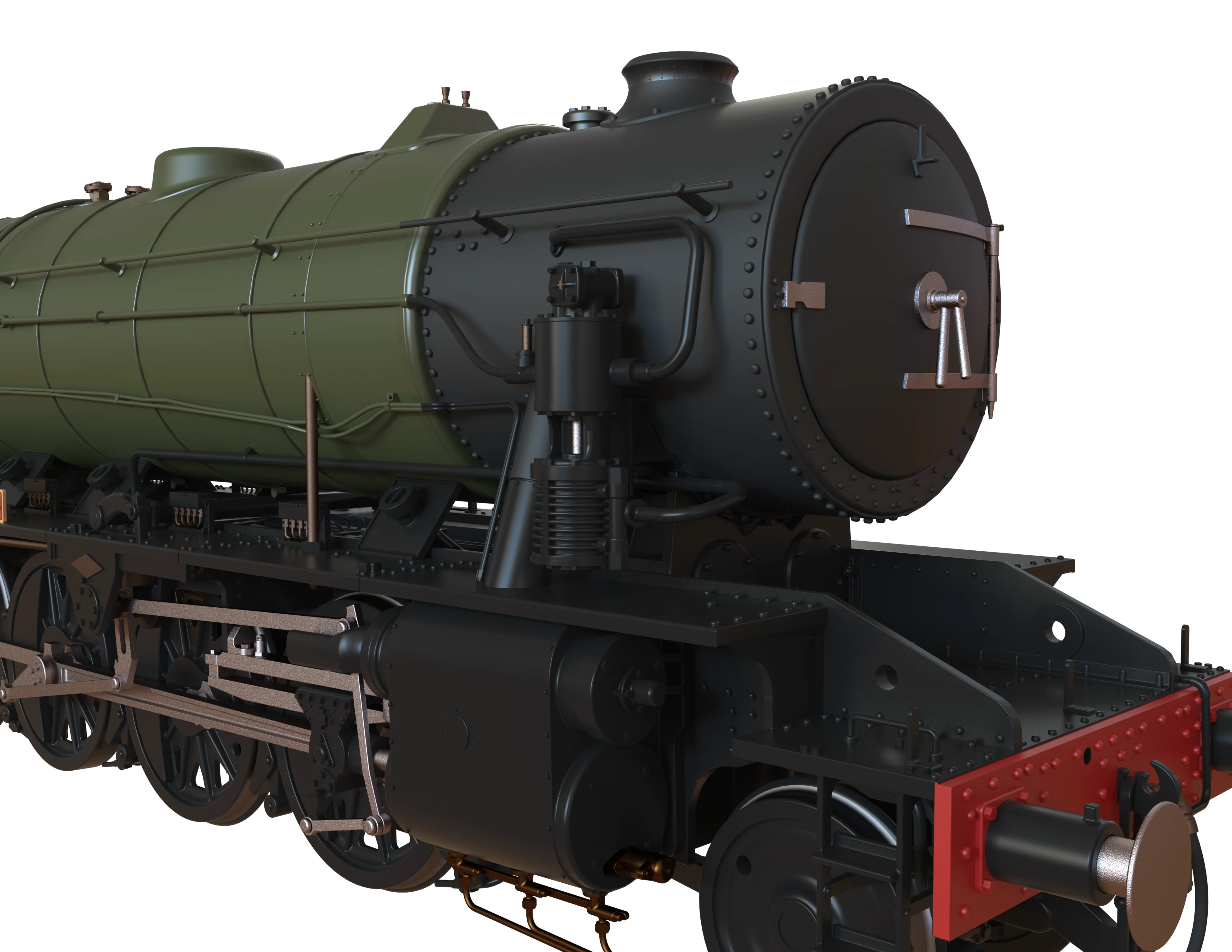 C1000ZS WD Austerity 2-10-0 'Longmoor' War Department Green No.73755 Steam Locomotive - DCC Sound - Image 13