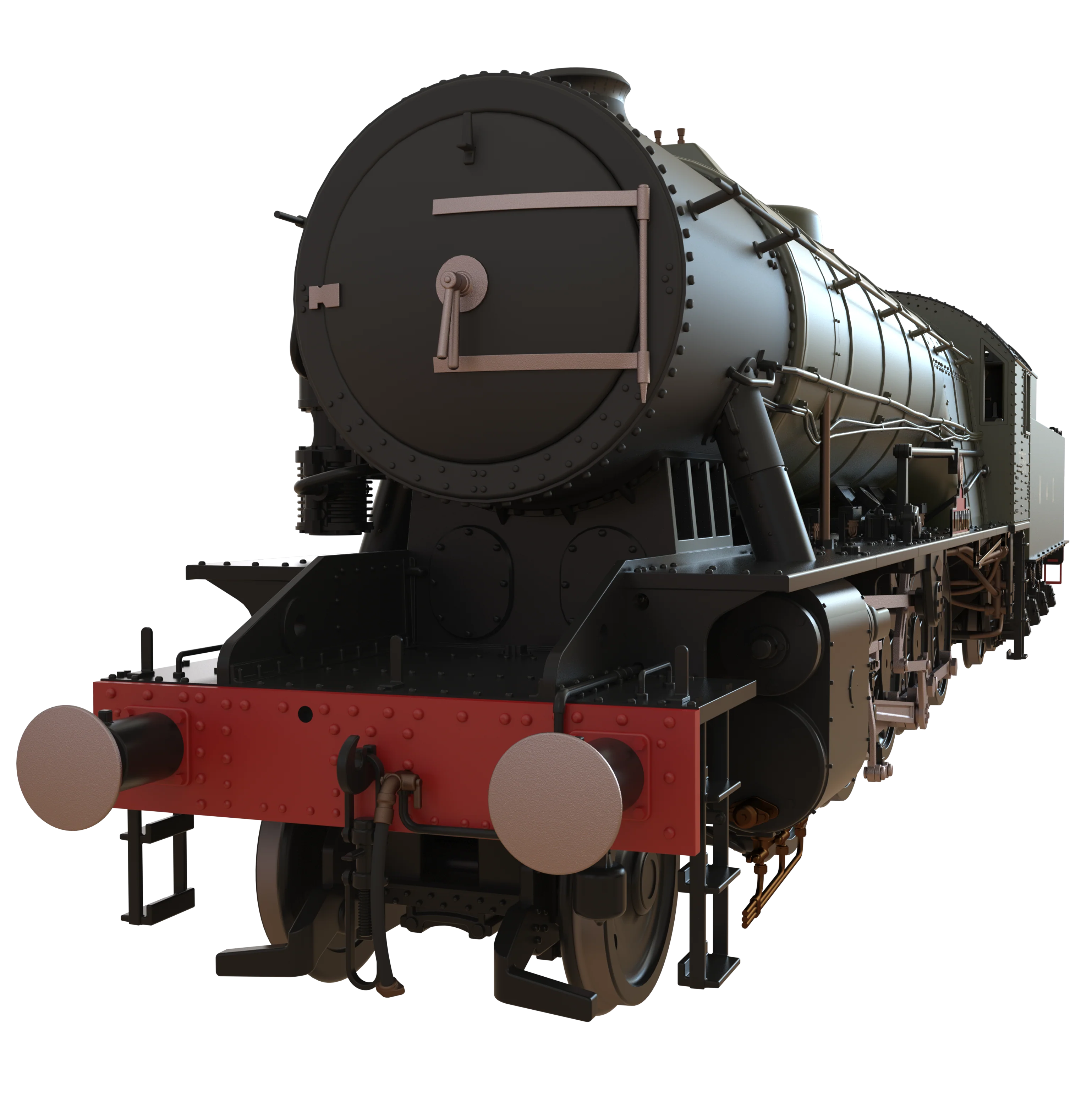 C1000ZS WD Austerity 2-10-0 'Longmoor' War Department Green No.73755 Steam Locomotive - DCC Sound - Image 16