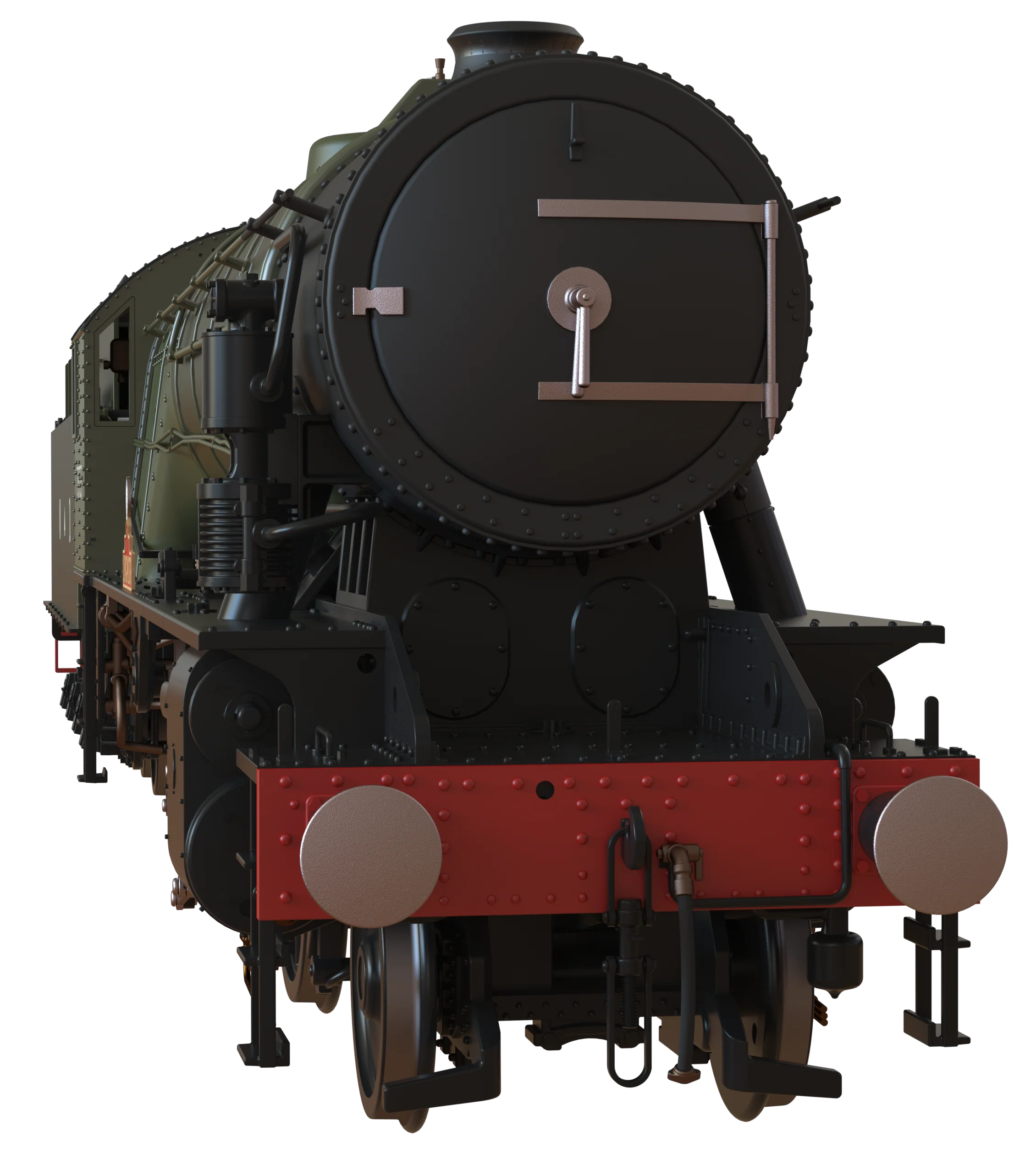 C1000ZS WD Austerity 2-10-0 'Longmoor' War Department Green No.73755 Steam Locomotive - DCC Sound - Image 6