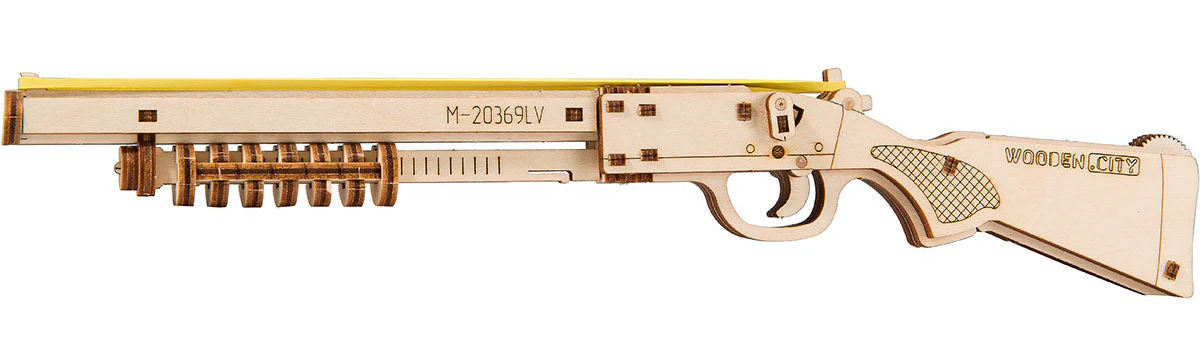 3D Wooden Gun Puzzle – Judgment Day RMT-870 - Image 2