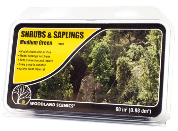 WF1129 F1129 Medium Green Shrubs & Saplings - Image 2
