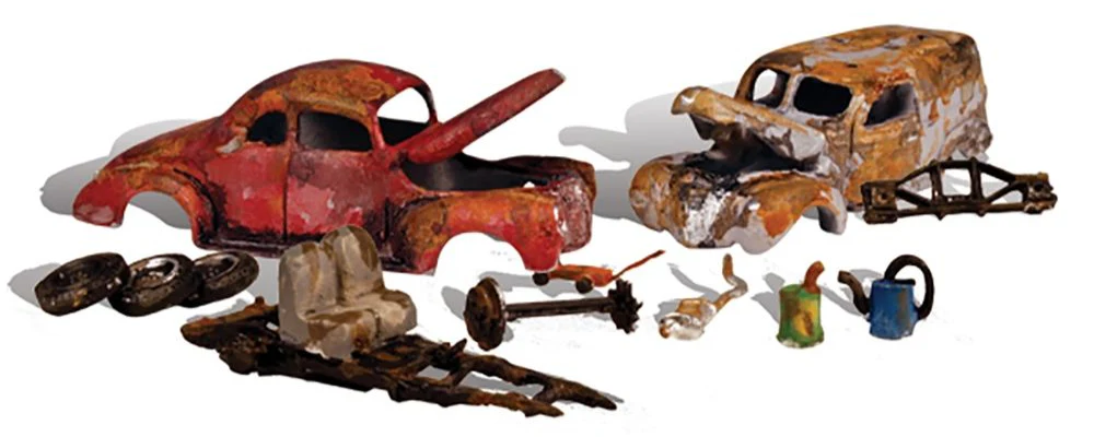 WAS5563 HO Junk Cars