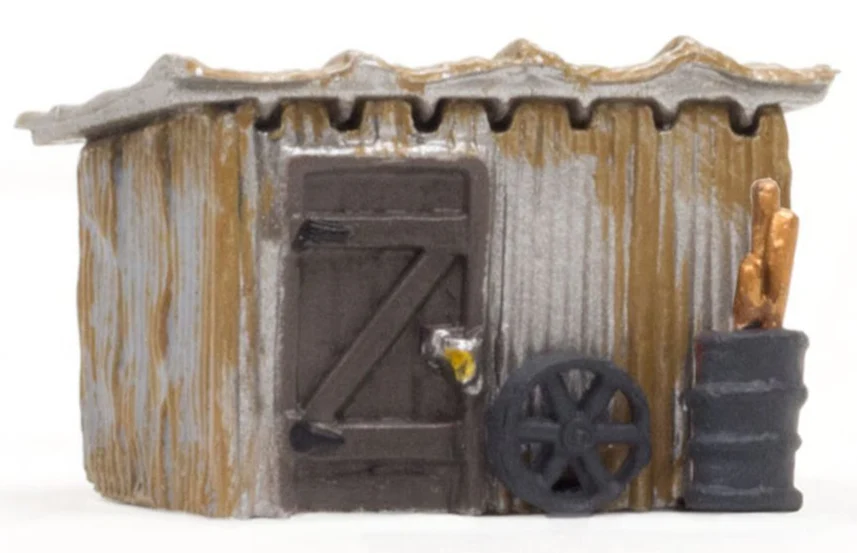 WBR4946 BR4946 Woodland Scenics - N Gauge Buildings - Tin Shack