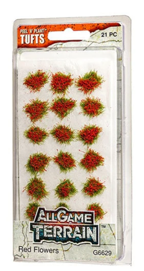 All Game Terrain - Red Flower Tufts - Image 2