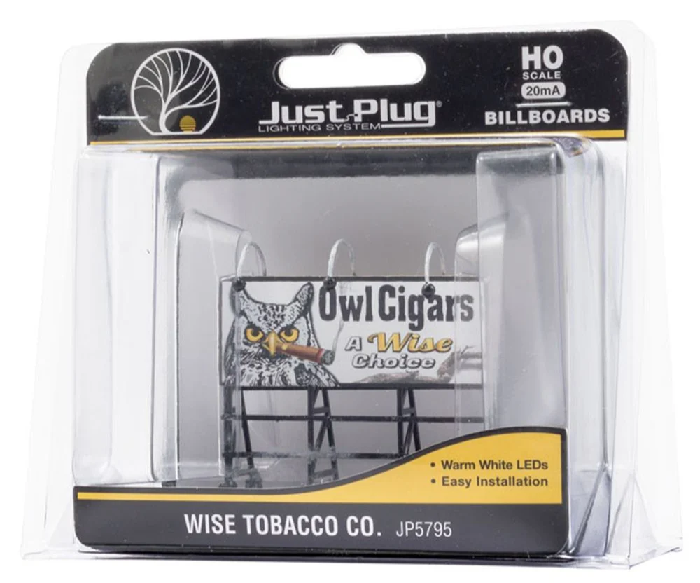 WJP5795 HO Wise Tobacco Co. with LED Lights - Image 4