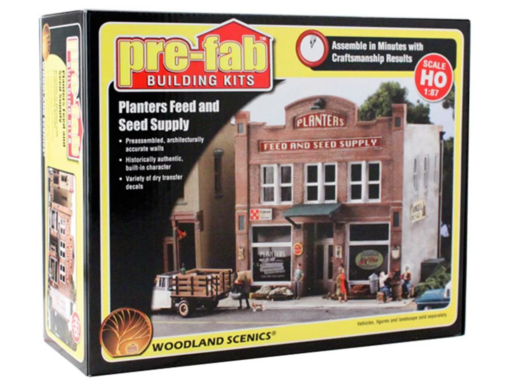 HO Planters Feed & Seed Model Kit - Image 7