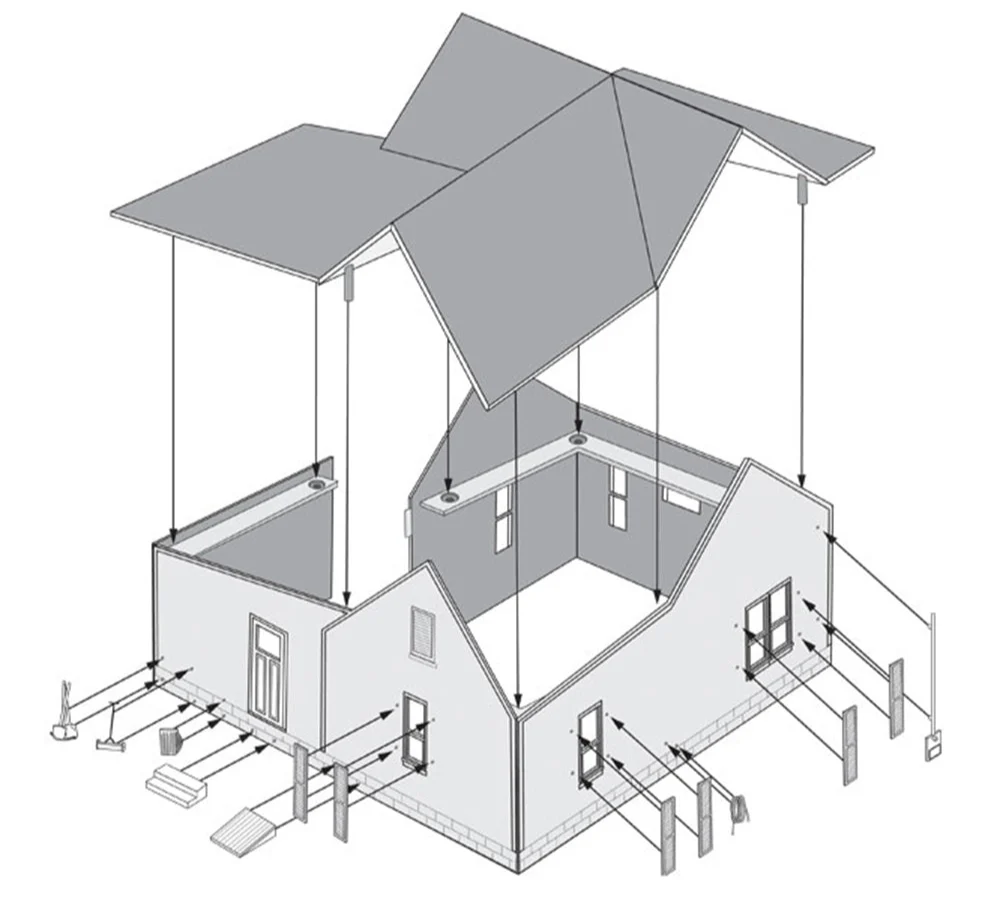 N Country Cottage Model Kit - Image 5