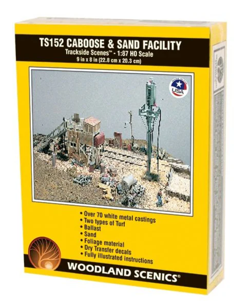 Caboose & Sand Facility Model Kits - Image 3