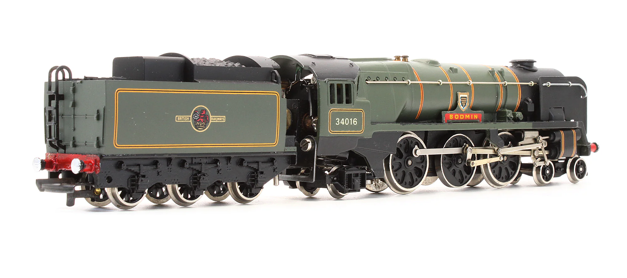 Pre-Owned W2236/A BR Green 4-6-2 Rebuilt West Country 'Bodmin' 34016 Steam Locomotive - Image 2