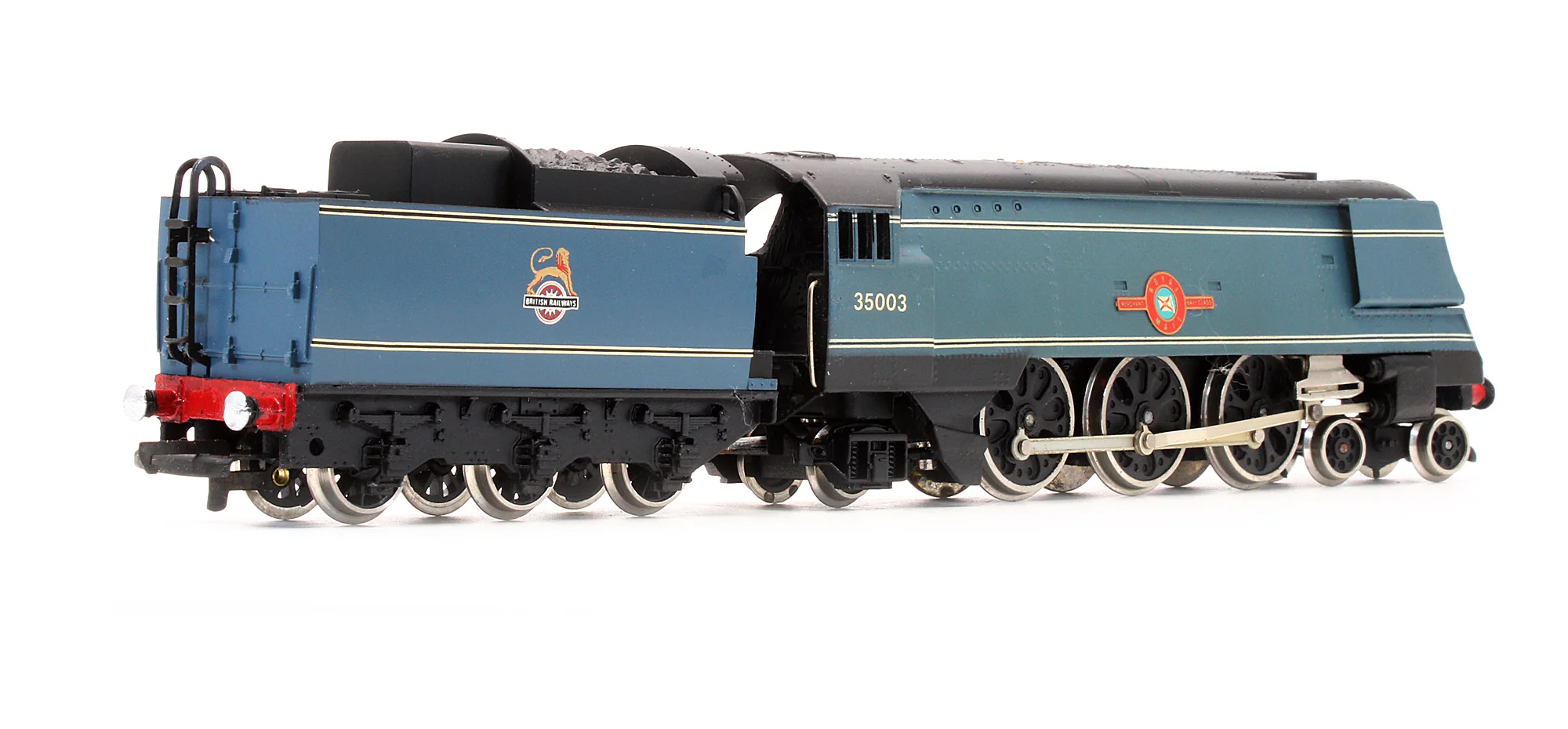 Pre-Owned BR Blue 4-6-2 Merchant Navy Class 'Royal Mail' 35003 Steam Locomotive - Special Limited Edition - Image 2