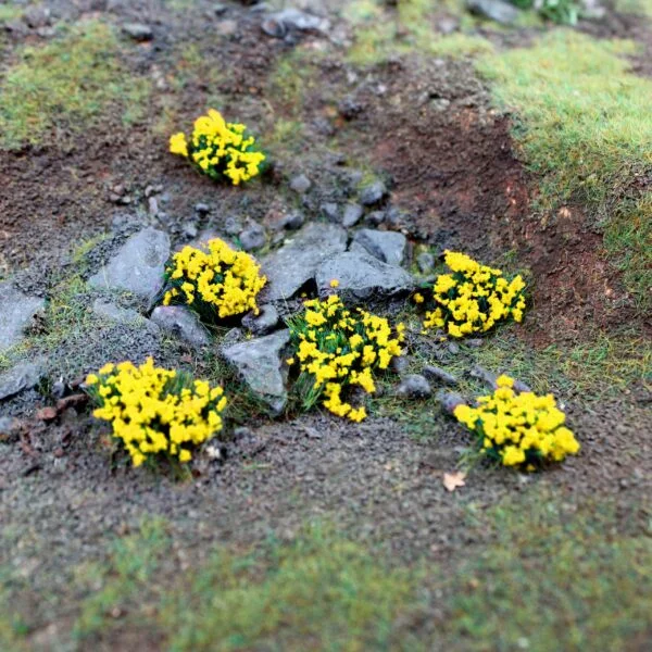 6mm Daffodil Self-Adhesive Static Grass Tufts x 100 - Image 4
