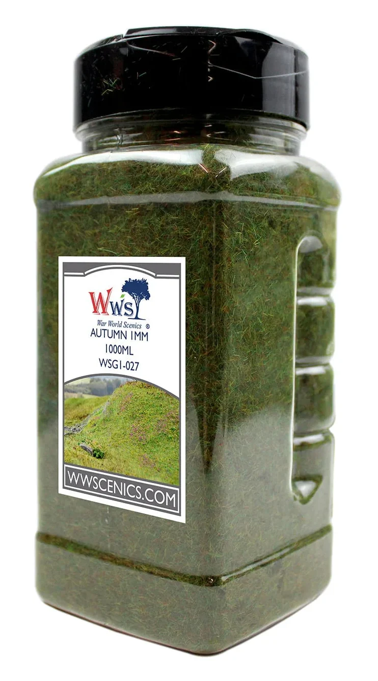 1mm Autumn Static Grass - 1000g - Image 2
