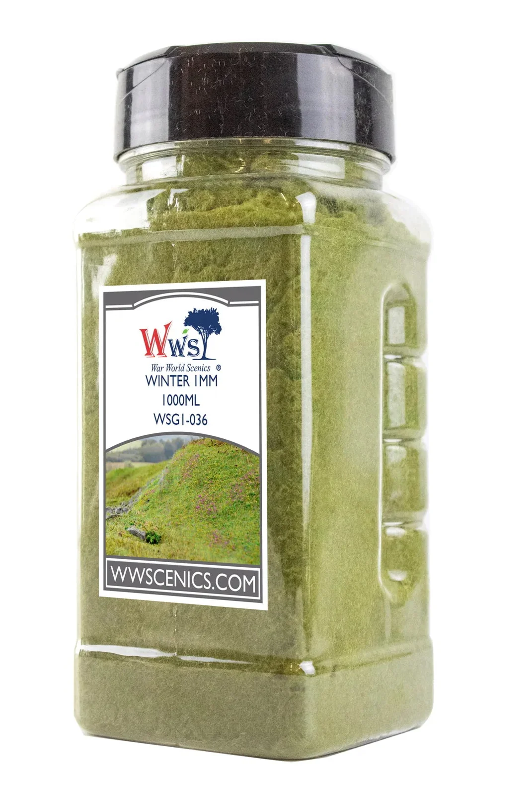 1mm Winter Static Grass - 1000g - Image 2