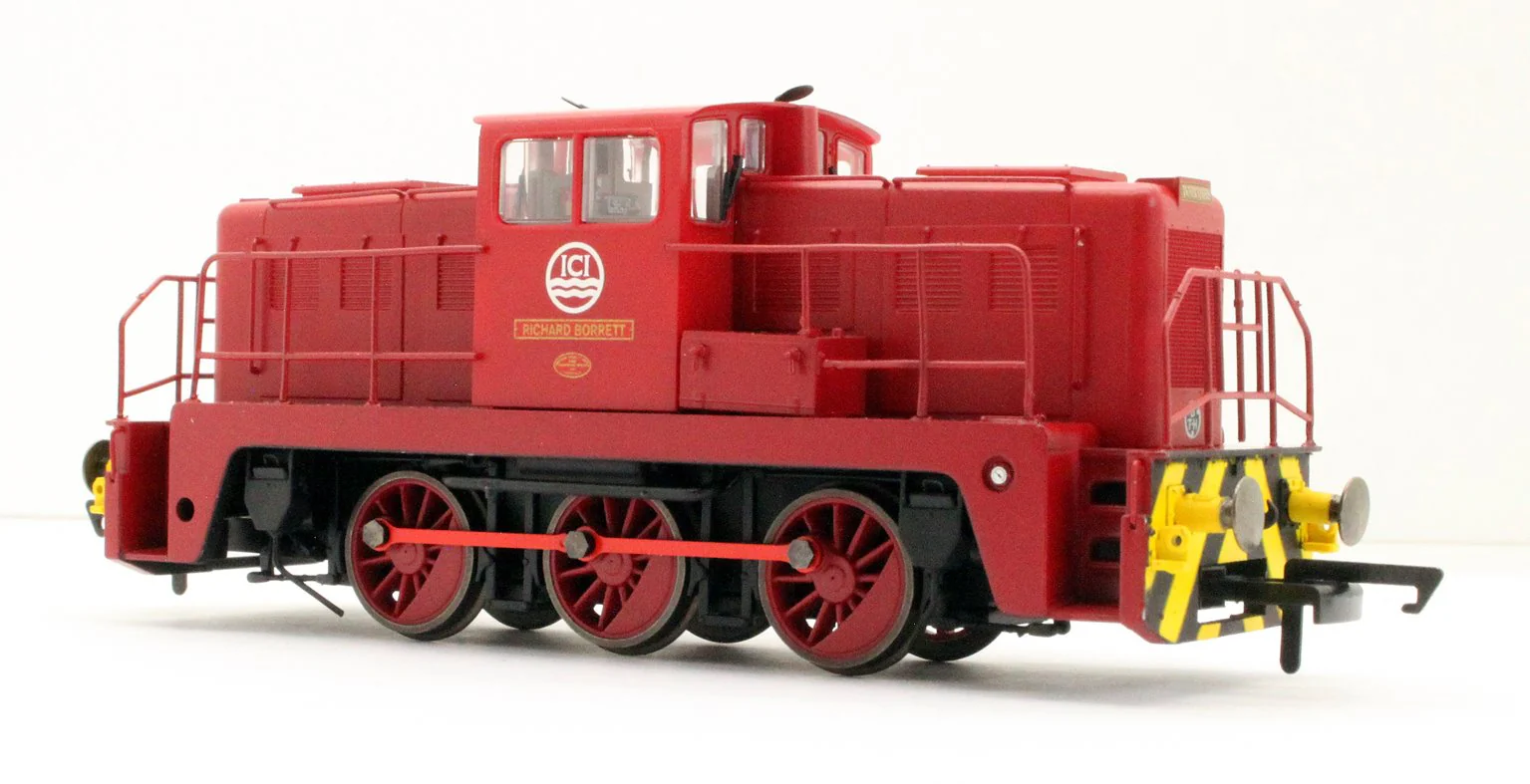 YEC Janus 0-6-0DE Shunter "Richard Borrett" ICI Maroon Diesel Locomotive (DCC Ready) - Image 2